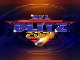 NFL Blitz 2001 Title Screen